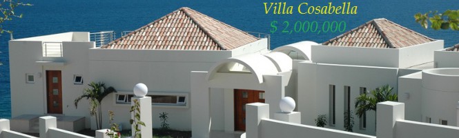 Villa Cosabella villa for sale in Dawn beach Sint. Maarten