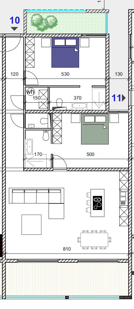Apartment in Point Blanche